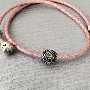 Pandora Silver Hearts Charm